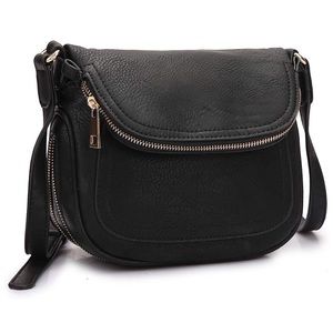Small Crossbody Saddle Shoulder Bag Travel Purse